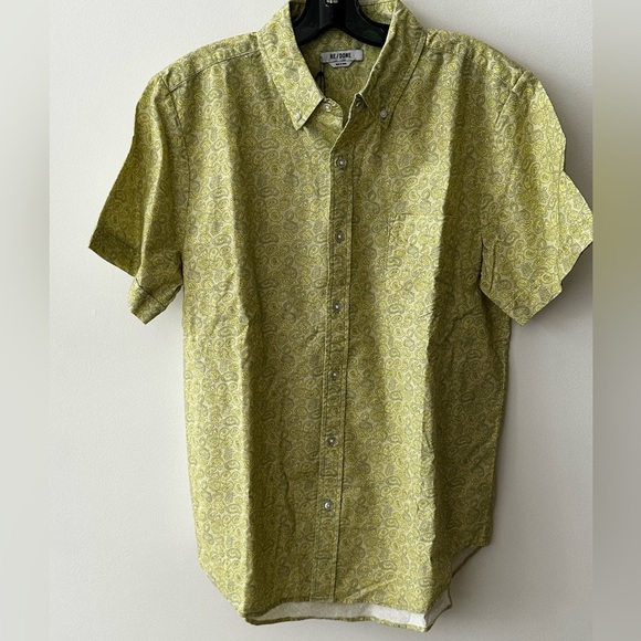 NWT Re/Done short sleeve men’s shirt- size L - Picture 2 of 4